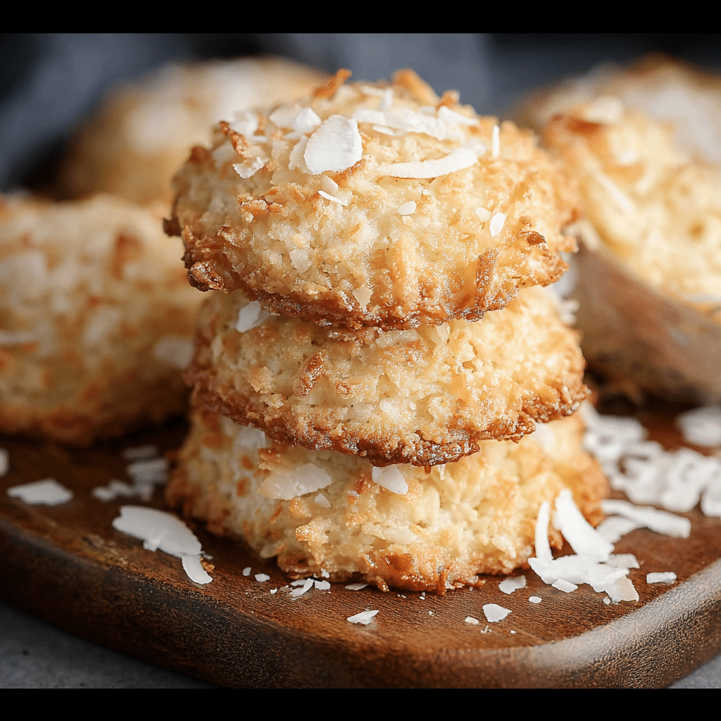 Chewy Coconut Cookies