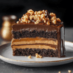 Chocolate Caramel Toffee Crunch Cake