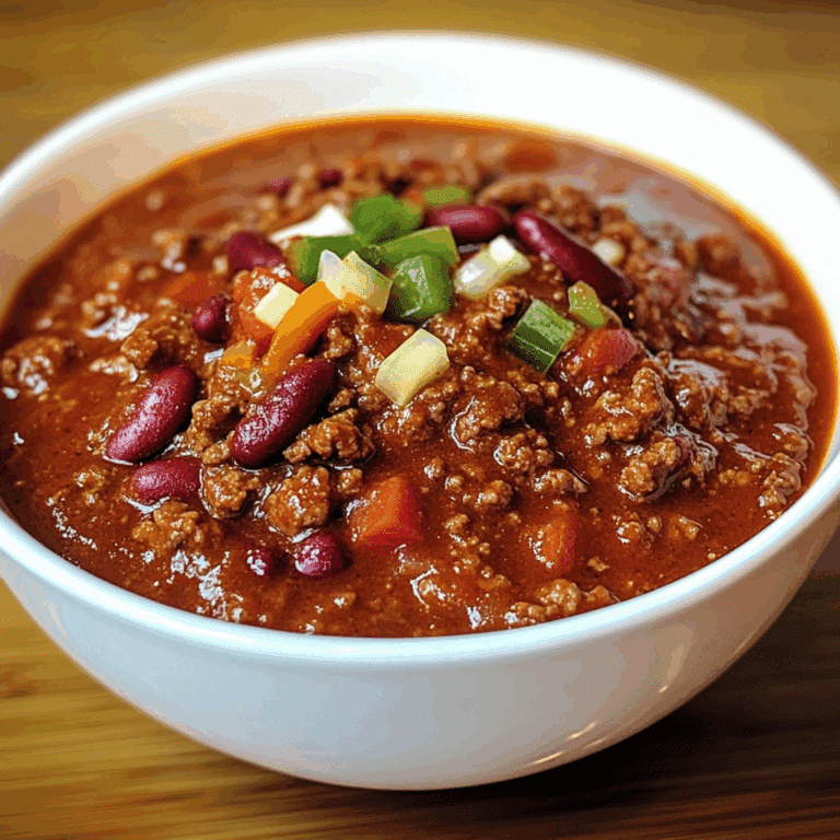 Copycat Wendy's Chili