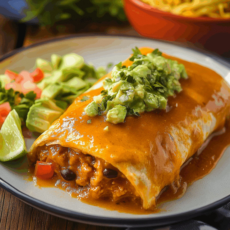 Easy Wet Burritos