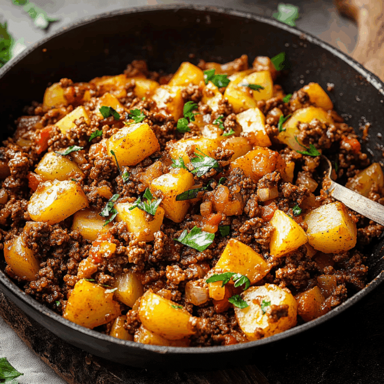 Ground Beef and Potatoes