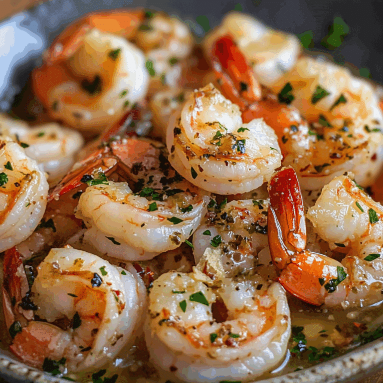 Italian Garlic Shrimp