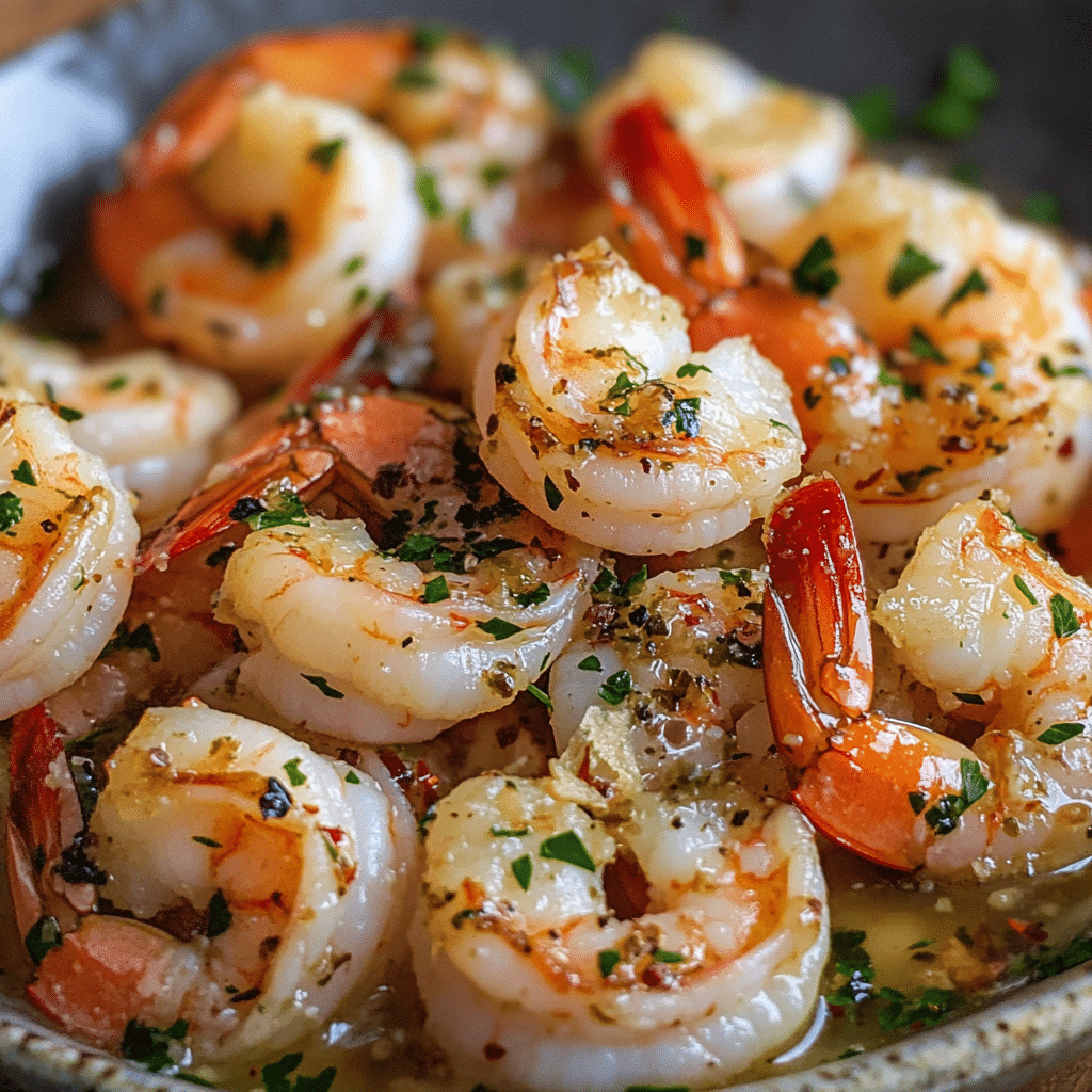 Italian Garlic Shrimp
