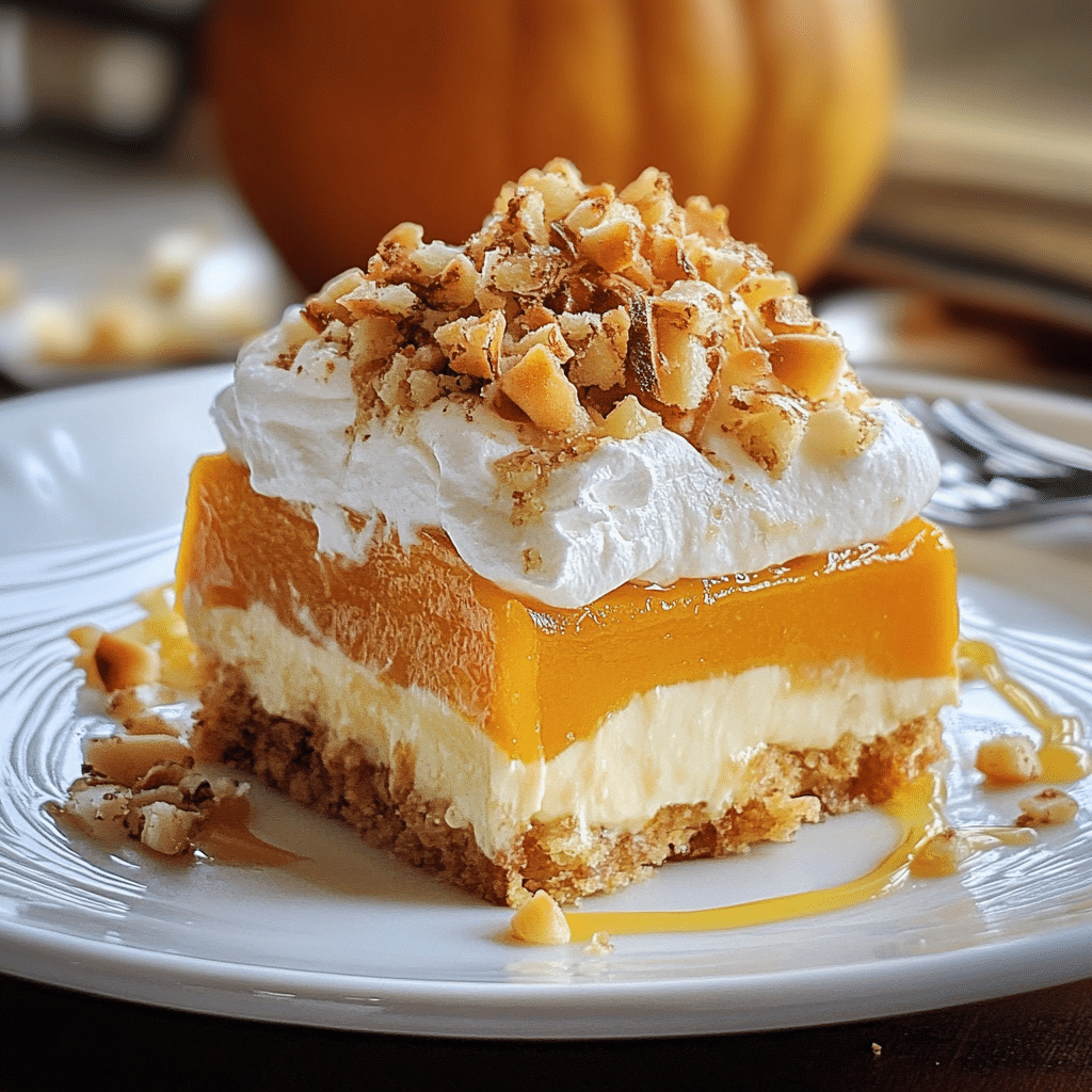 Pumpkin Delight Dessert