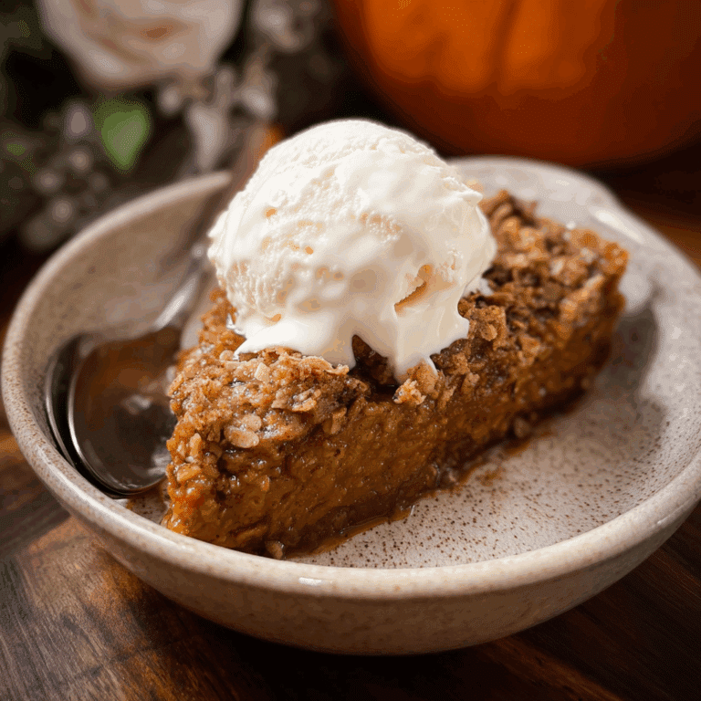 Pumpkin Pie Crisp