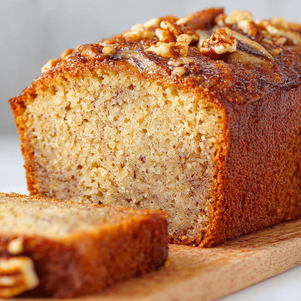 Soft and Moist Banana Cake