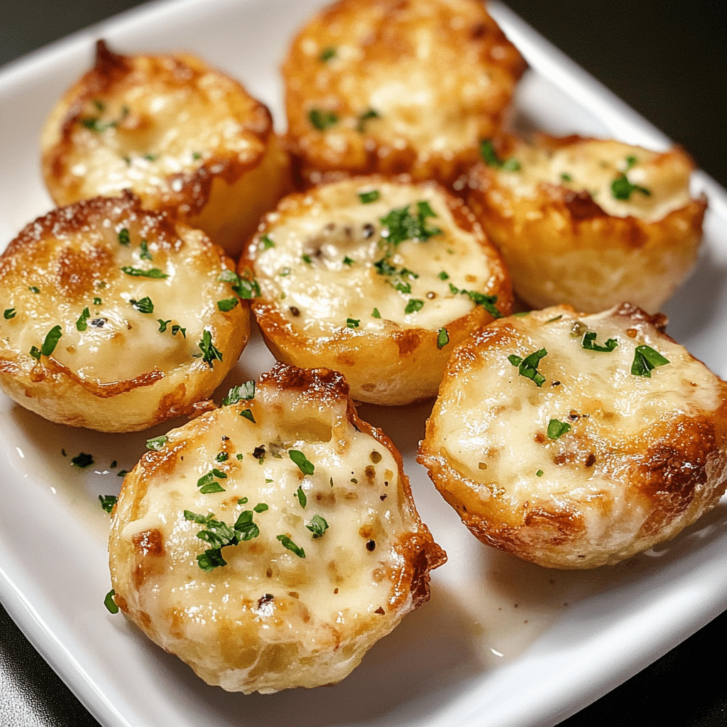 Chicken Alfredo Crazy Puffs