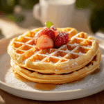 Crispy High Protein Waffles