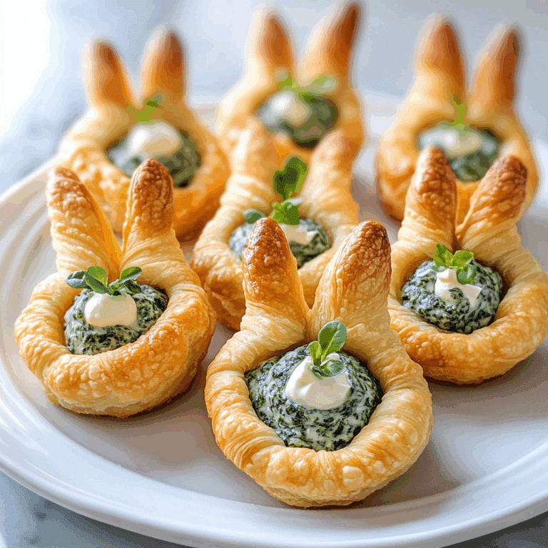 Easter Bunny Crescent Bites