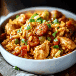 Instant Pot Chicken and Sausage Jambalaya