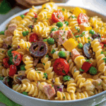 Mardi Gras Pasta Salad