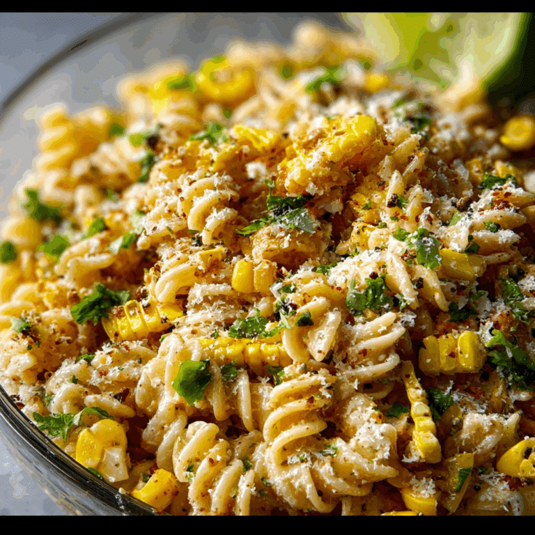 Mexican Street Corn Pasta Salad