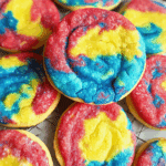 Tie Dye Sugar Cookies