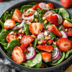 15-Minute Strawberry Spinach Salad