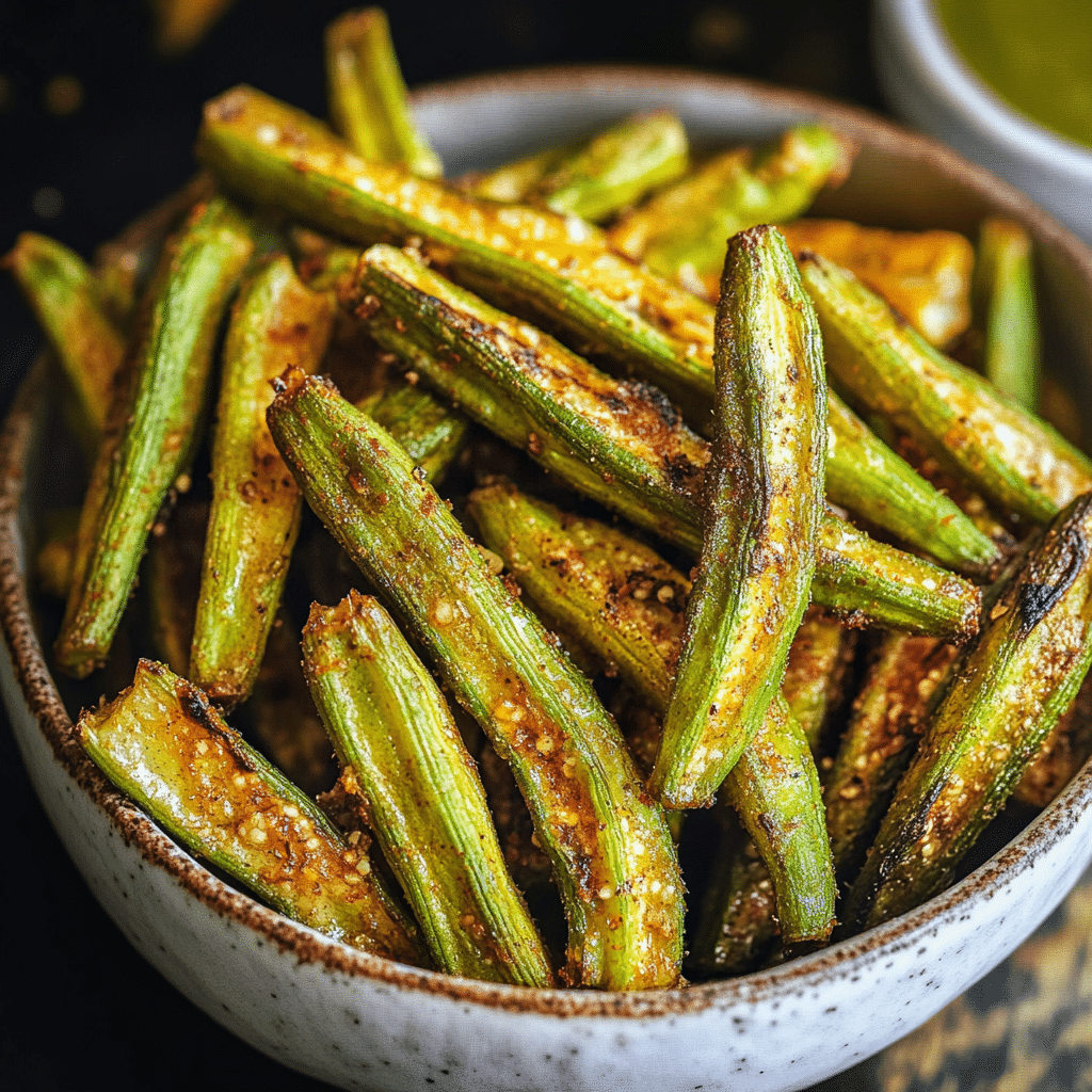 Air Fryer Okra