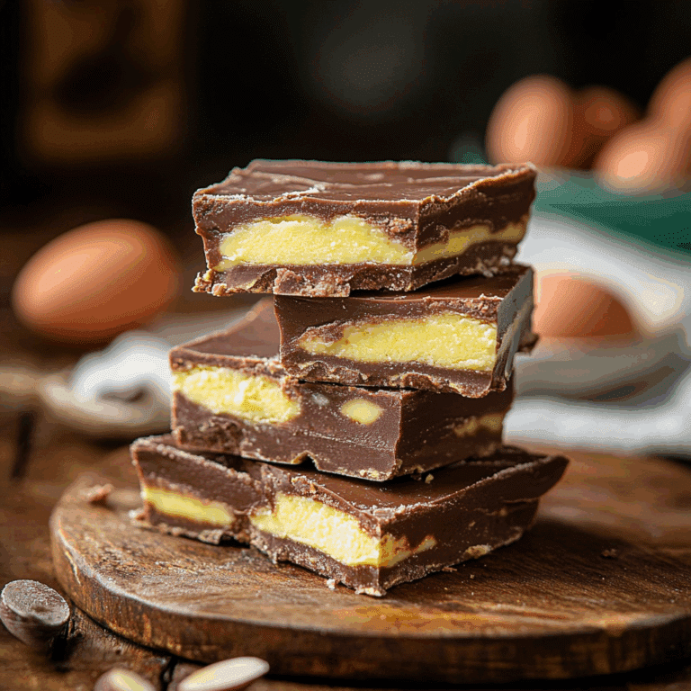 Cadbury Egg Fudge