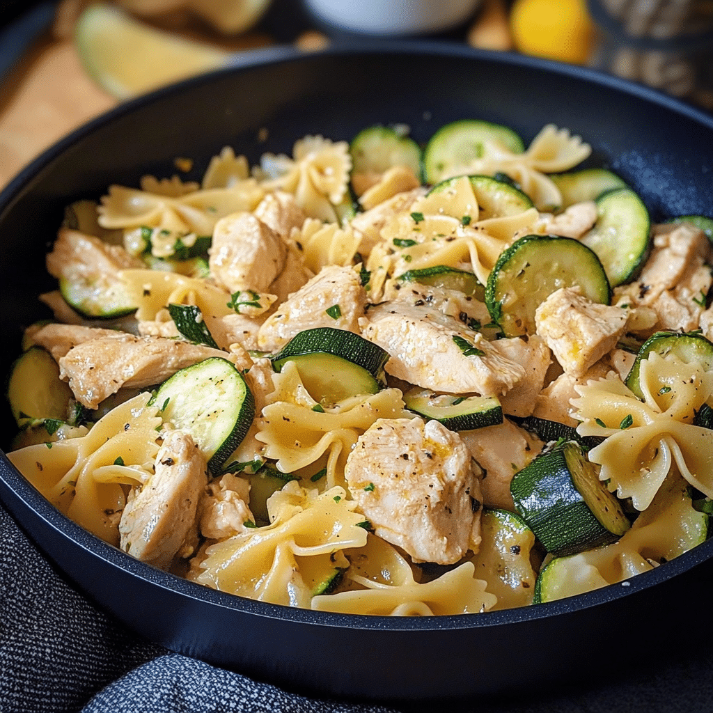 Chicken Zucchini Pasta
