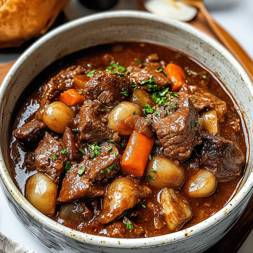Classic Beef Bourguignon