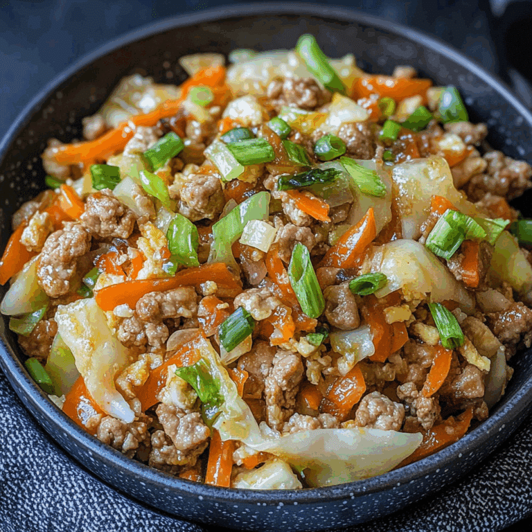 Egg Roll In A Bowl Paleo Keto