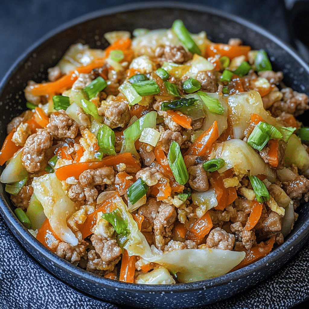 Egg Roll In A Bowl Paleo Keto