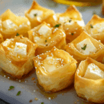 Feta Fillo Honey Bites