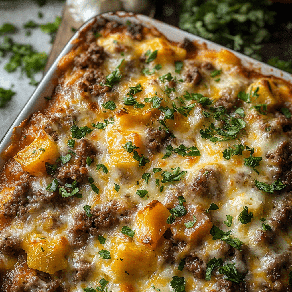 Hobo Casserole Ground Beef