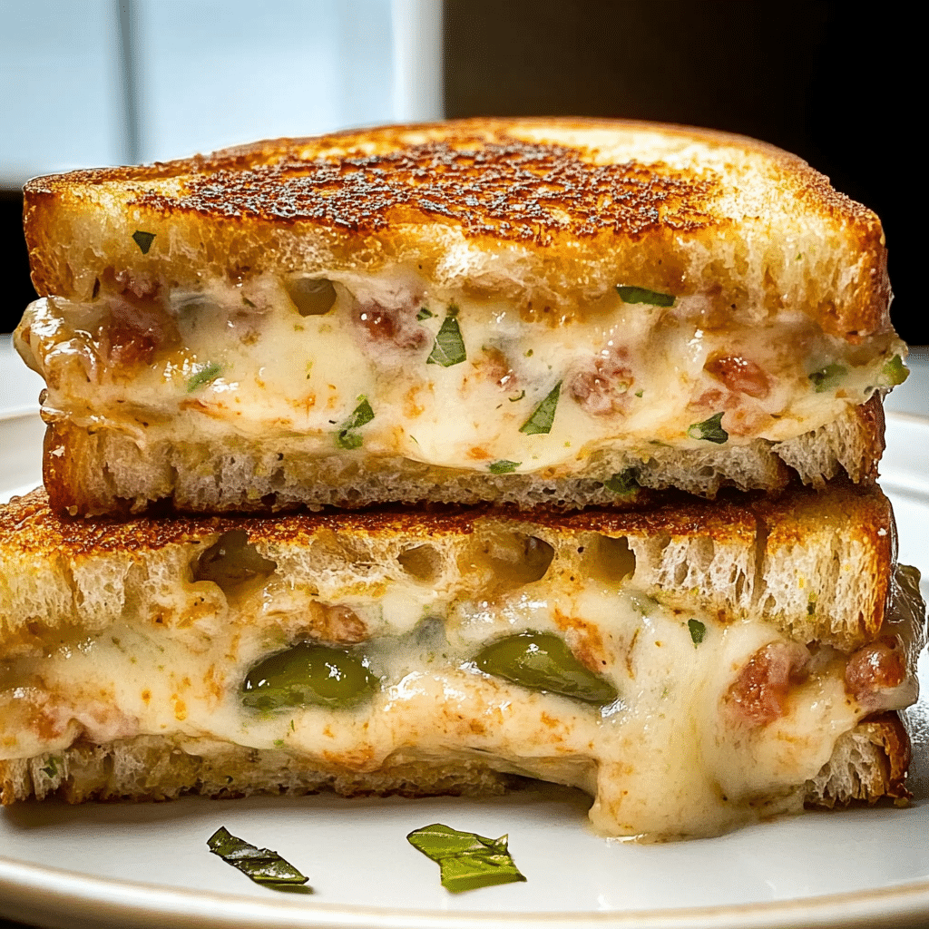 Jalapeno Popper Grilled Cheese
