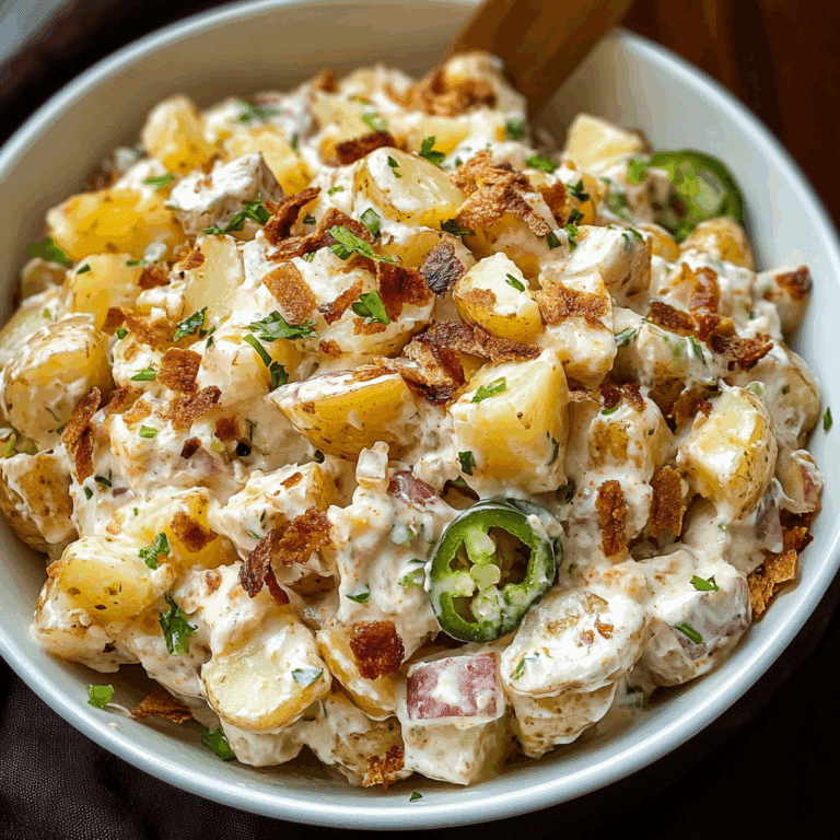 Jalapeno Popper Potato Salad