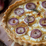 Onion Cottage Cheese Tart
