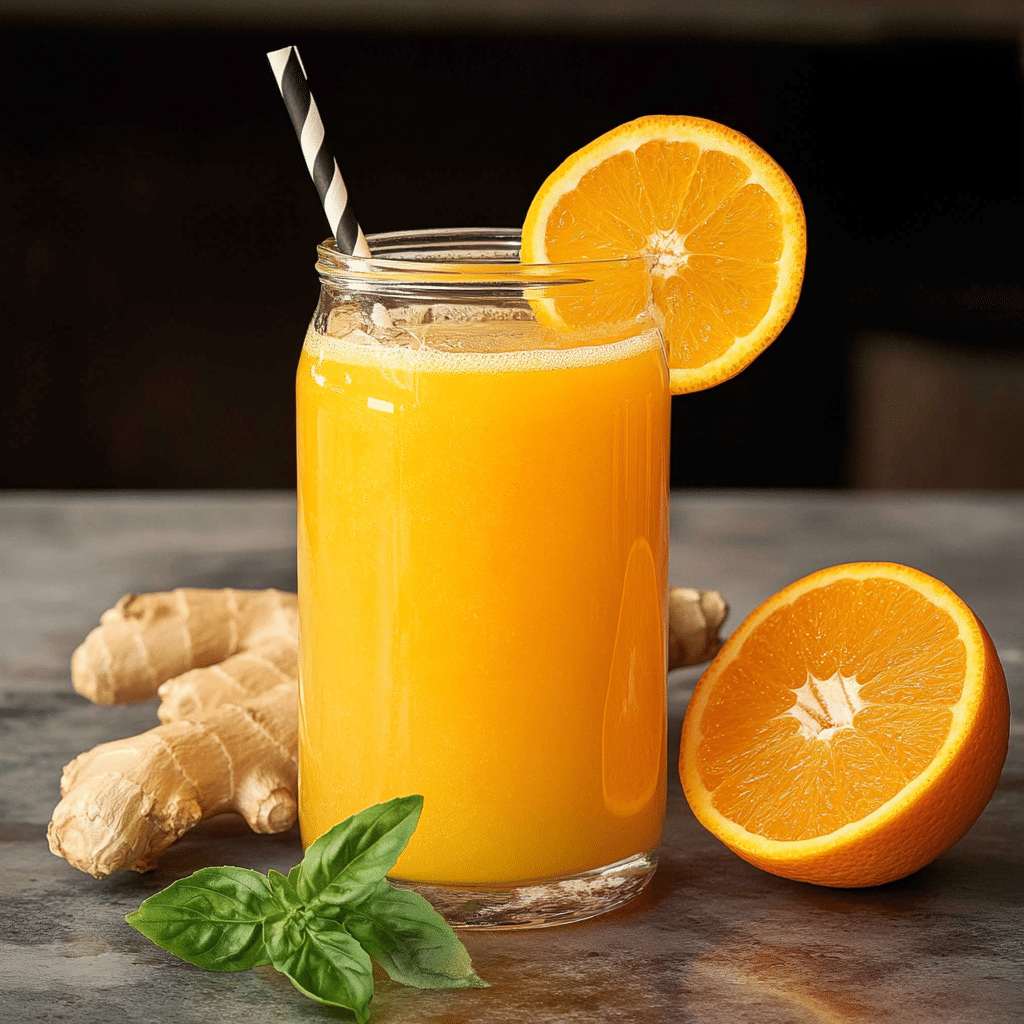 Orange Ginger Juice