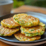 Pan-fried Zucchini Fritters