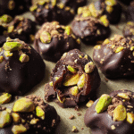 Pistachio Dates in Chocolate
