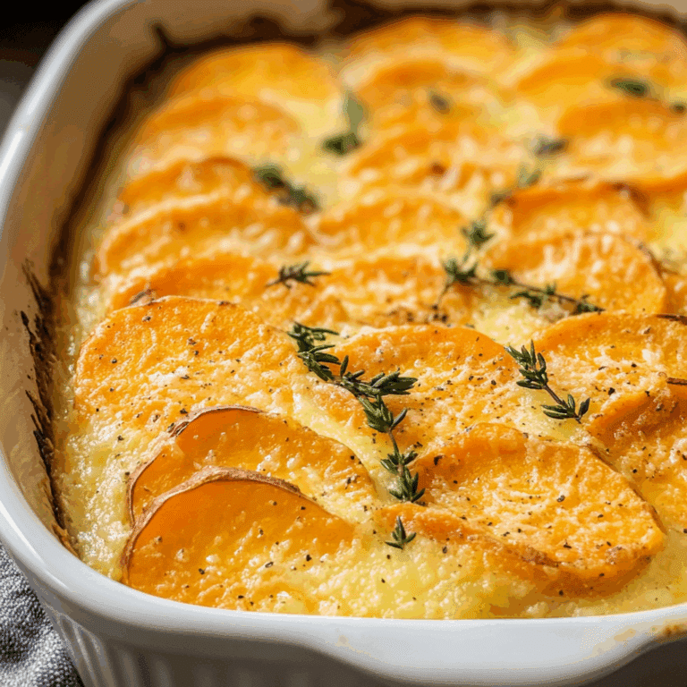 Scalloped Sweet Potatoes