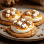 Sweet Potato Cookies with Toasted Marshmallow