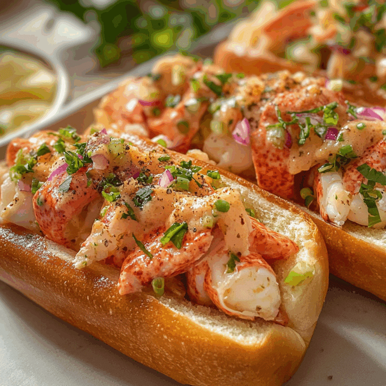 Zesty twist on lobster rolls