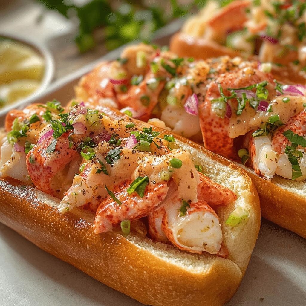 Zesty twist on lobster rolls