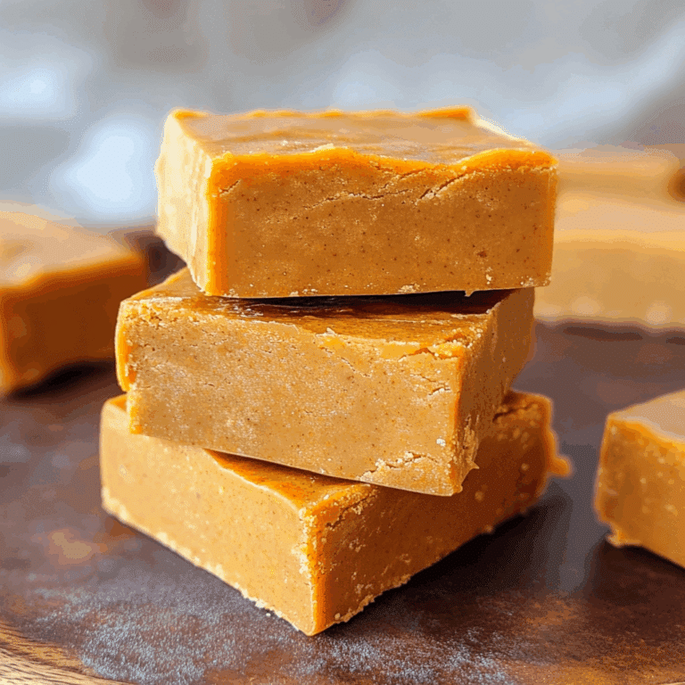 2 Ingredient Pumpkin Fudge