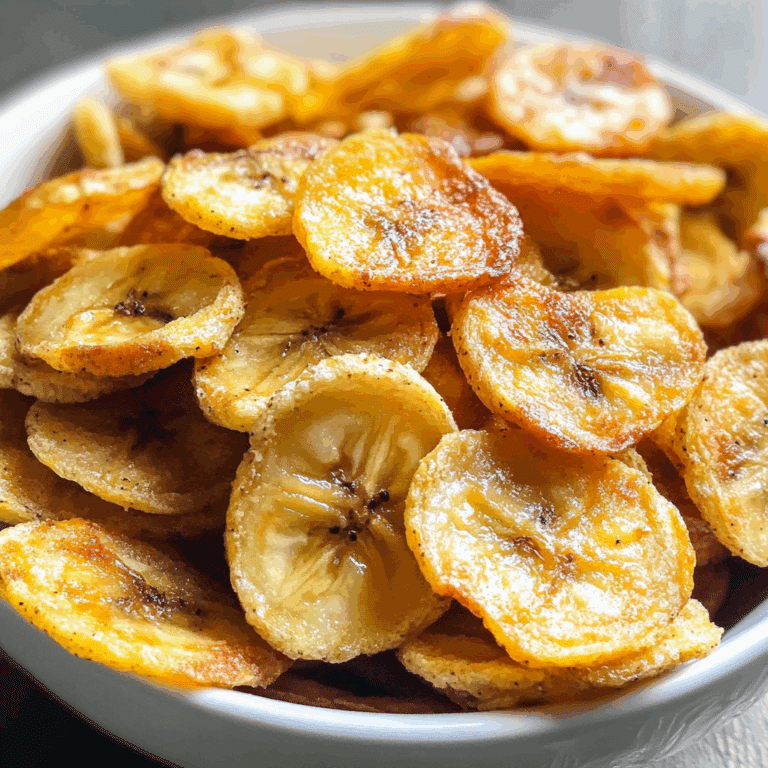 Air Fryer Banana Chips