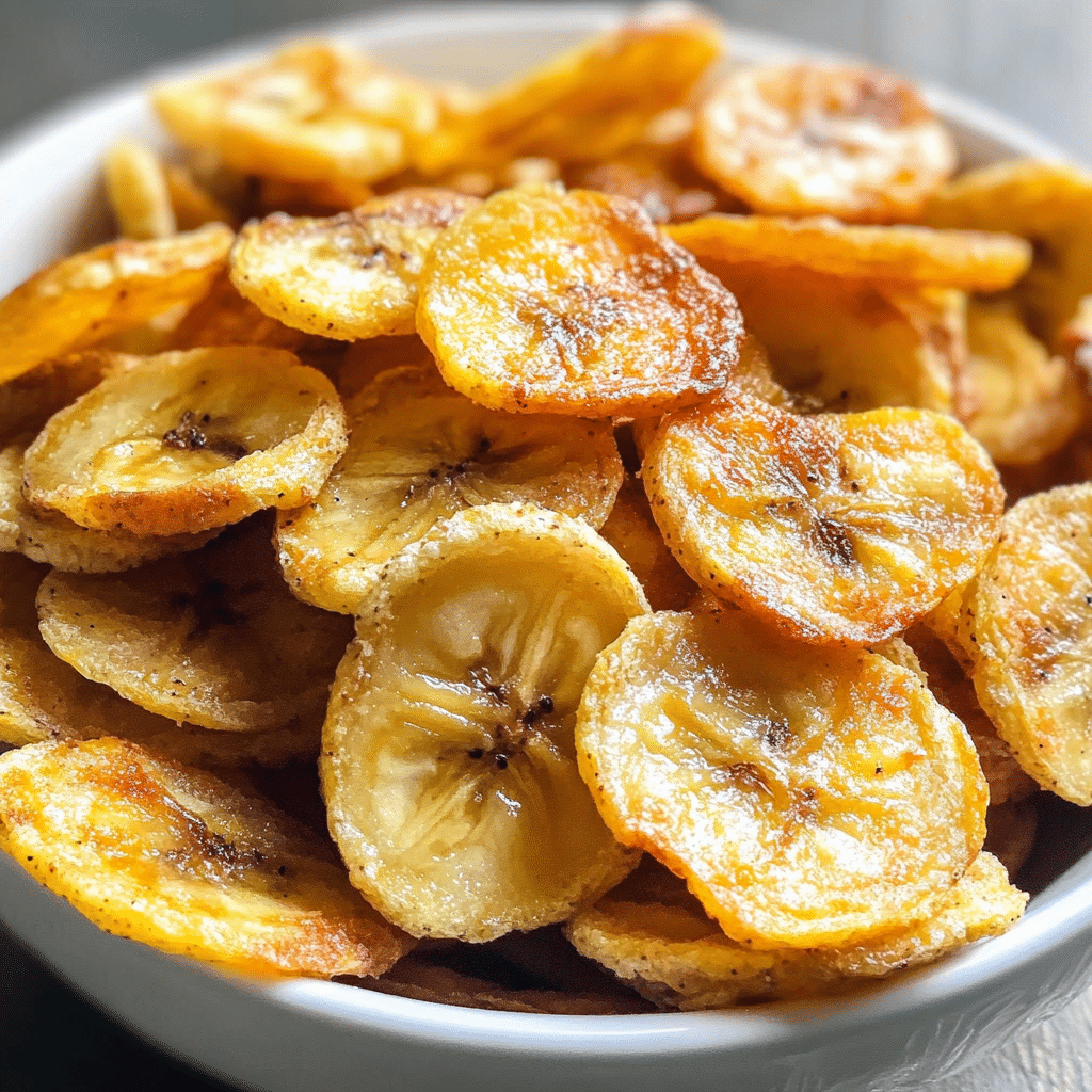 Air Fryer Banana Chips