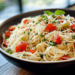 Angel Hair Pasta Salad