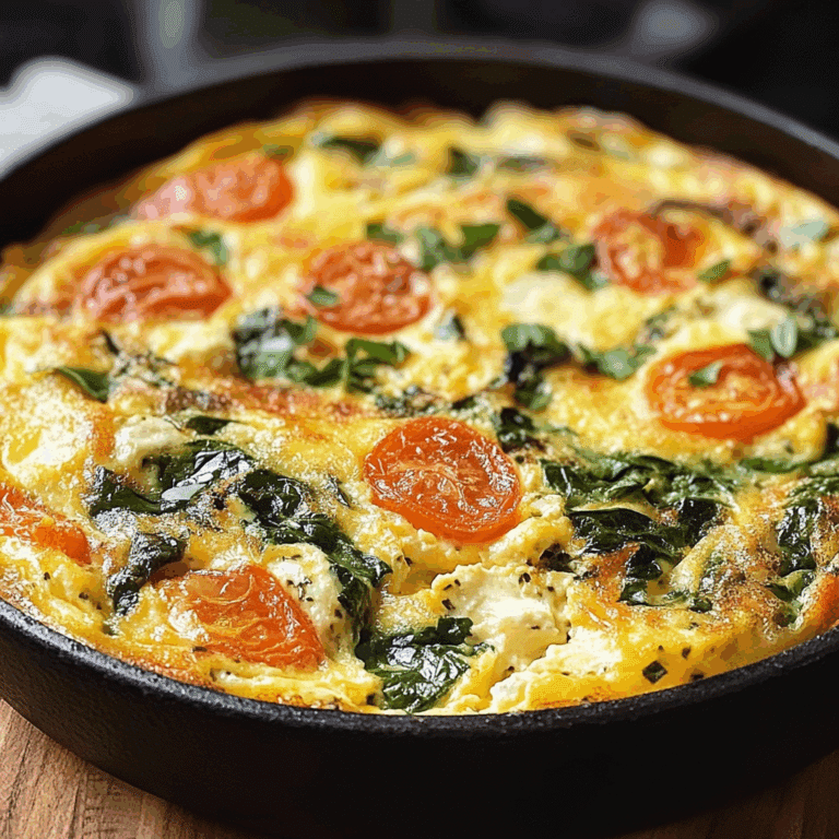 Best Spinach Frittata Recipe Ever