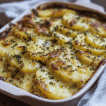 Cheesy Herb-Infused Potato Bake