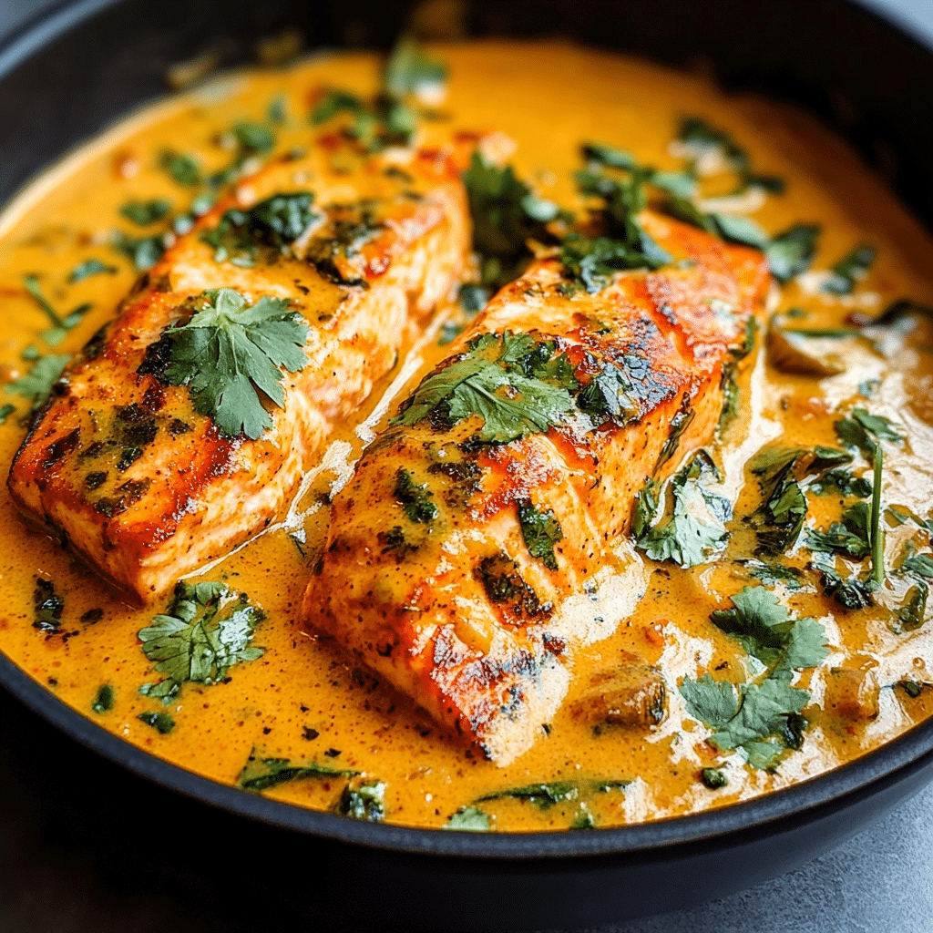 Coconut Curry Salmon