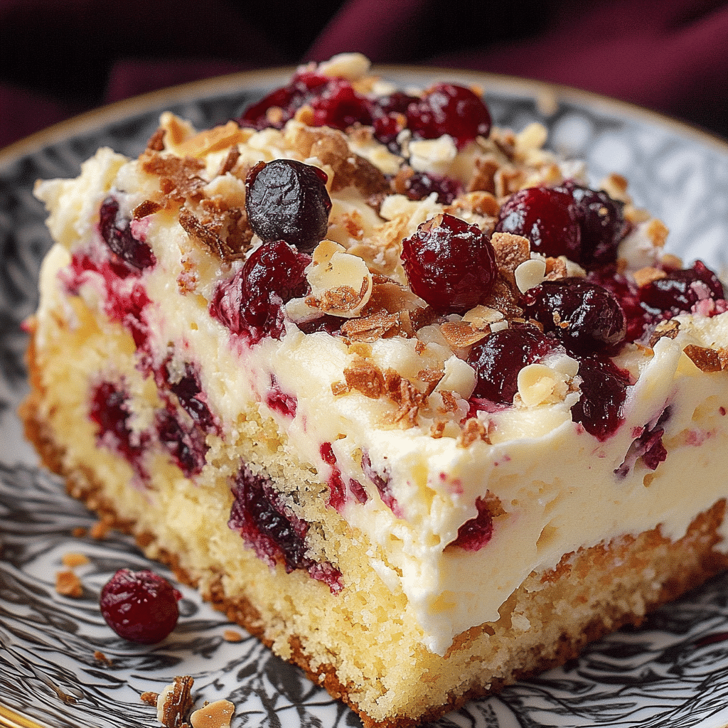 Cranberry Bliss Coffee Cake Recipe