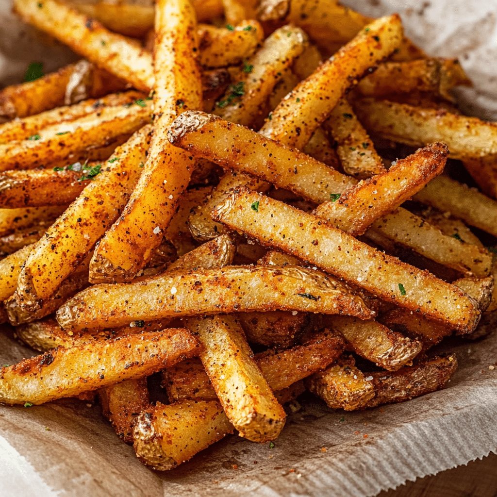 Crispy Air Fryer Seasoned French Fries