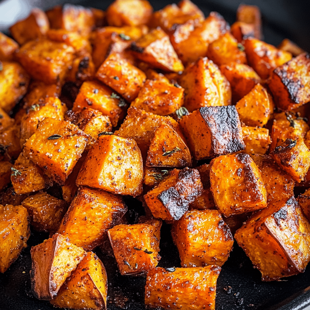Crispy Roasted Sweet Potatoes