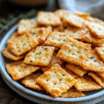 Easy Crispy Southern Cheese Crackers