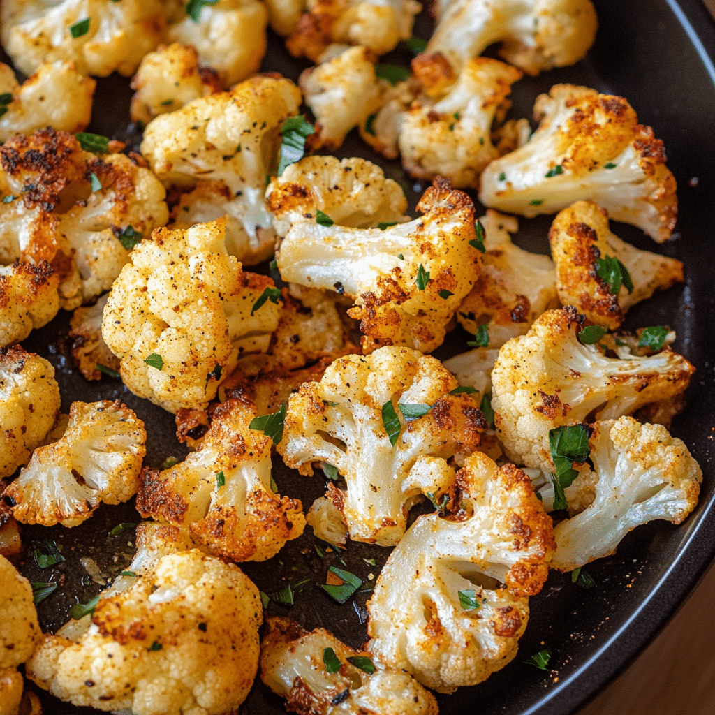 Easy Roasted Cauliflower Recipe