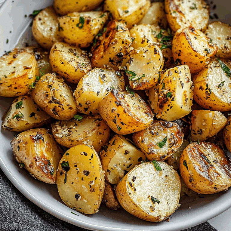 GARLIC ROAST POTATOES