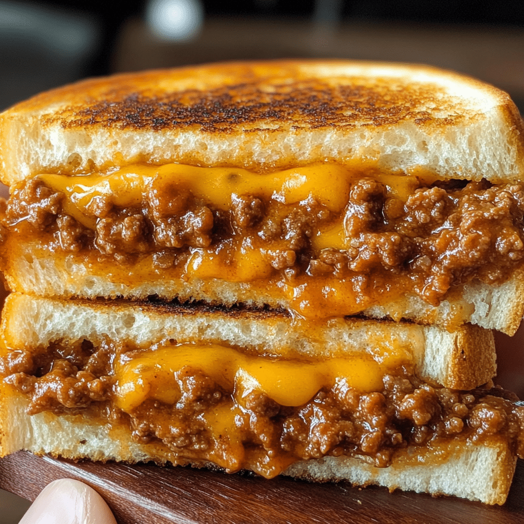 Grilled Cheese Sloppy Joes